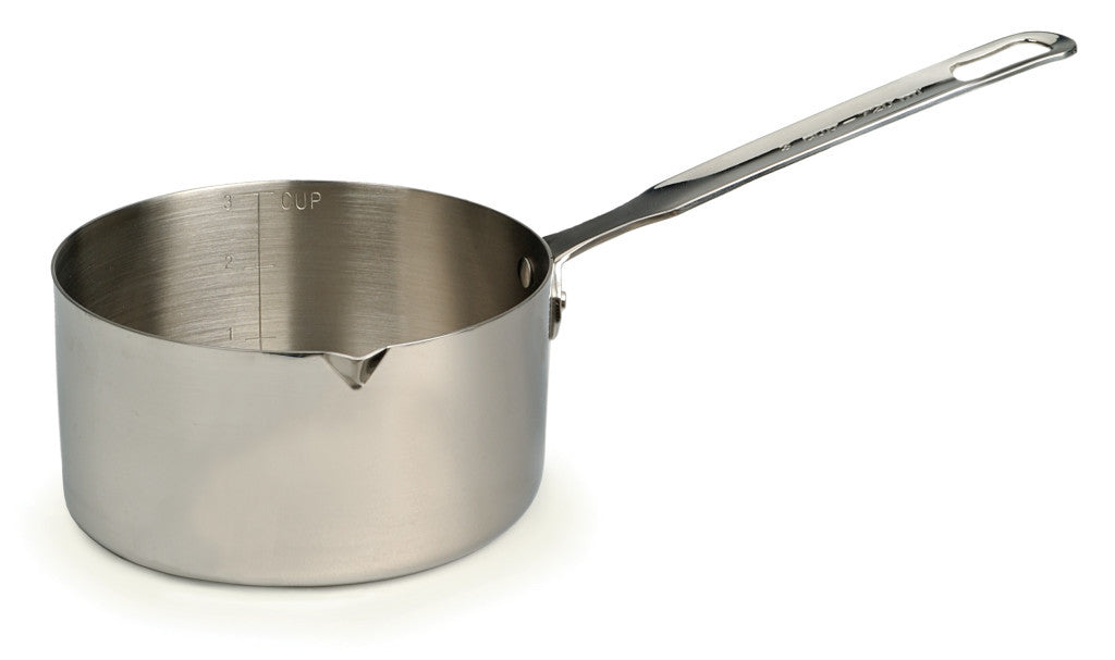 Stainless Steel 3 Cup Measuring Pan