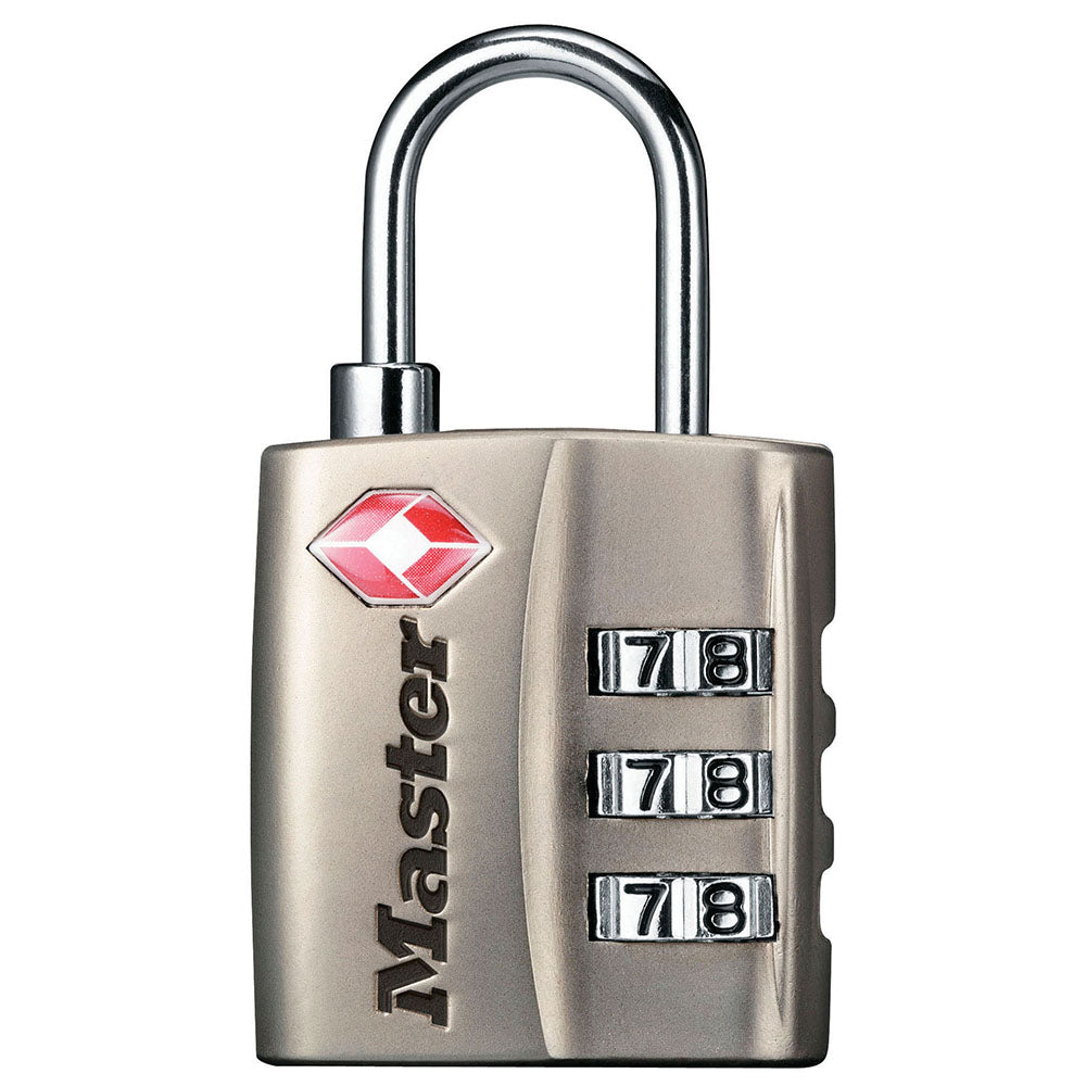 TSA Nickel Travel Luggage Lock