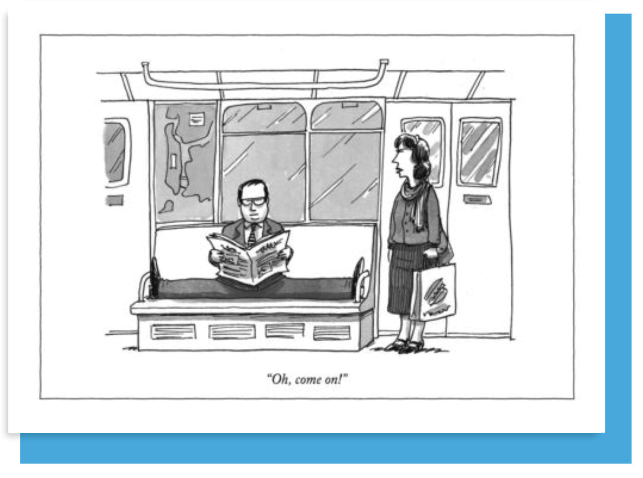 New Yorker Note Card - "Oh, Come On"