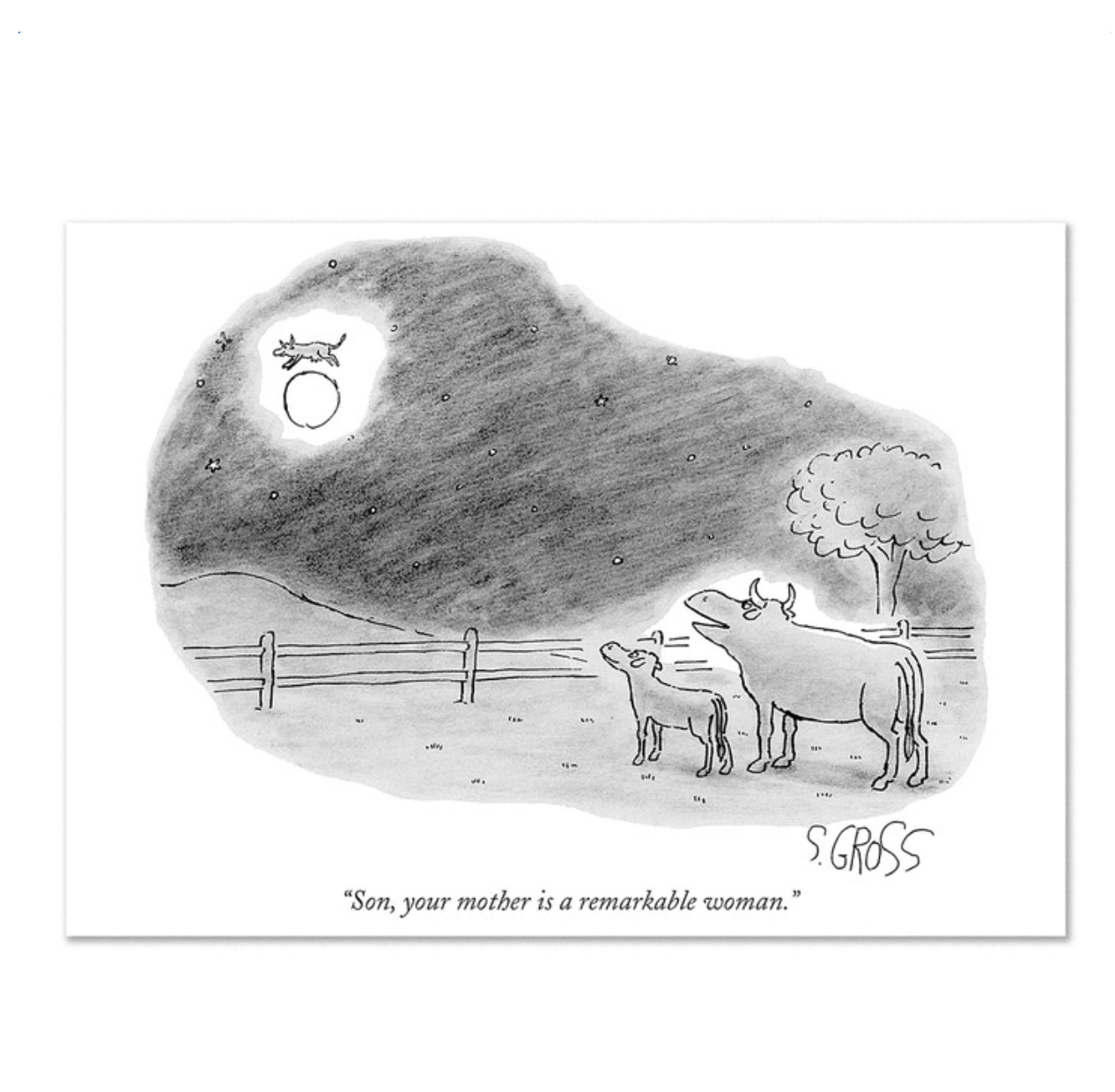 New Yorker Mother's Day Note Card - Remarkable Woman