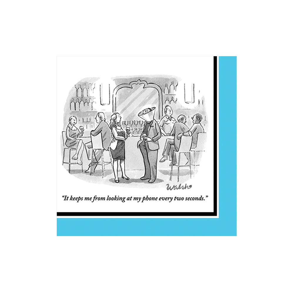 Phone Cone Beverage Napkins – 20pk