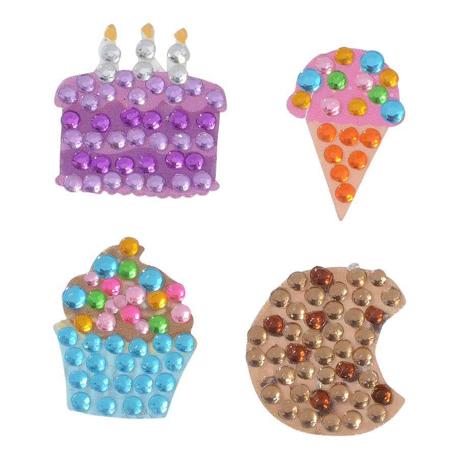 StickerBeans Baby Beans "Tiny Treats" Mini Sparkle Sticker Set