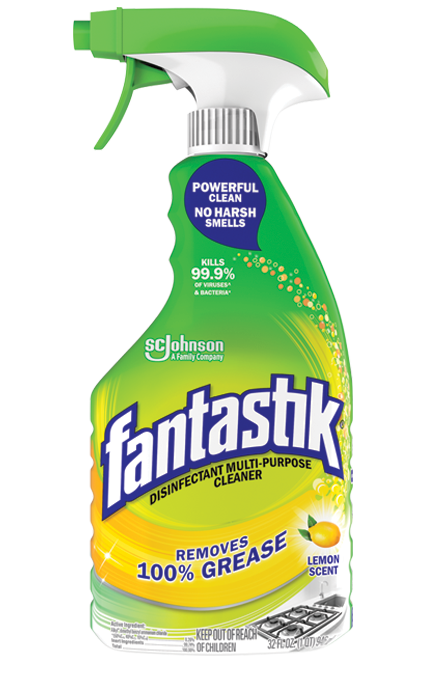 Fantastik Disinfectant Multi-Purpose Cleaner – Lemon Scent – 32oz