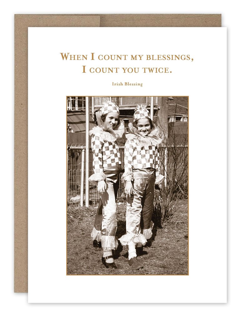 Shannon Martin Thank You Card – I Count You Twice