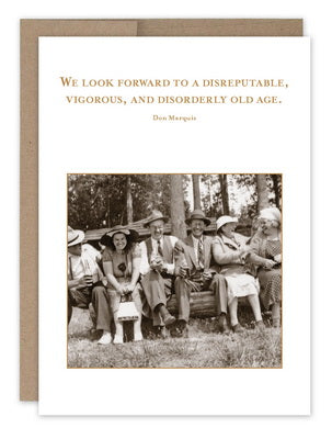 Shannon Martin Birthday Card – Disorderly Old Age