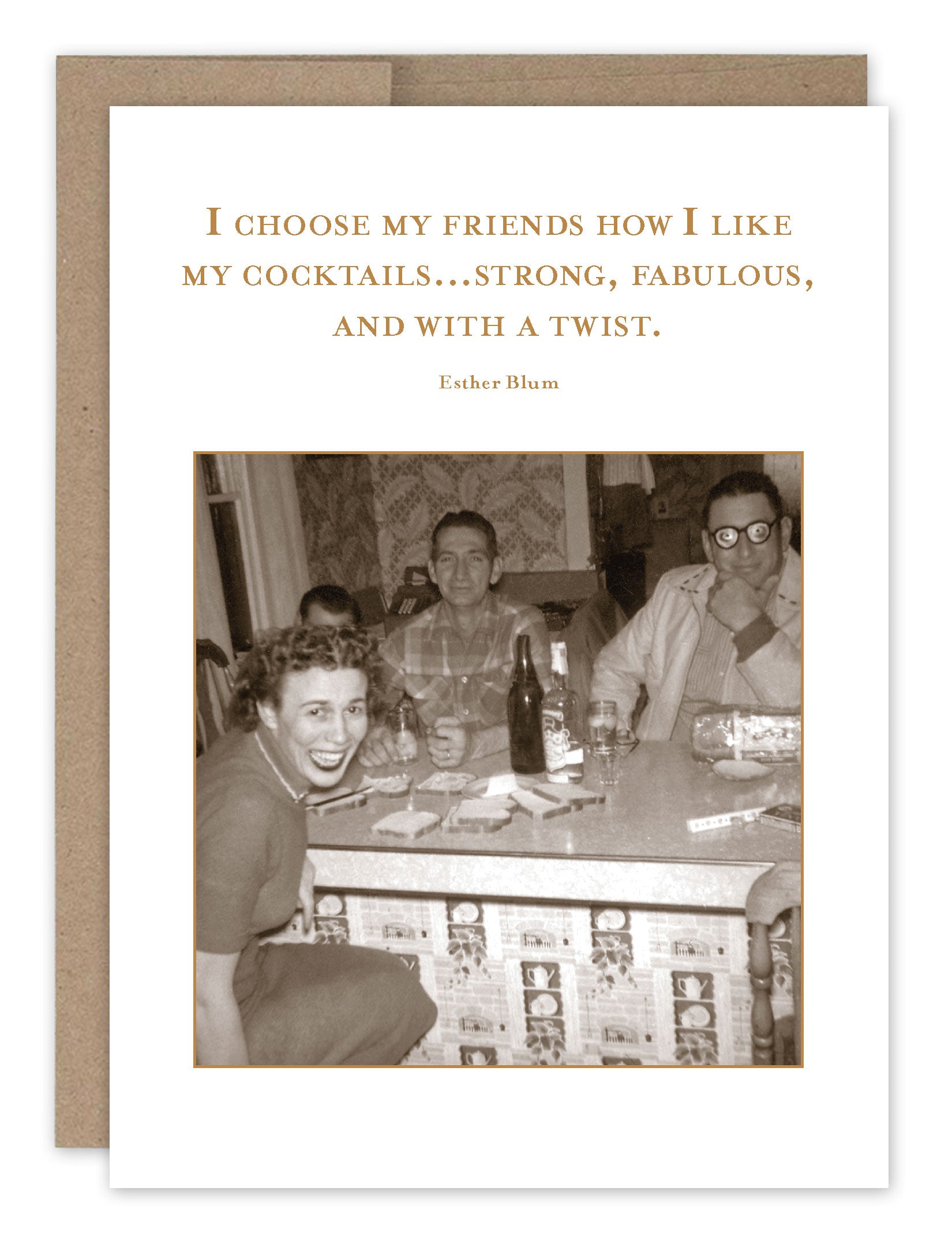 Shannon Martin Birthday Card – I Choose My Friends
