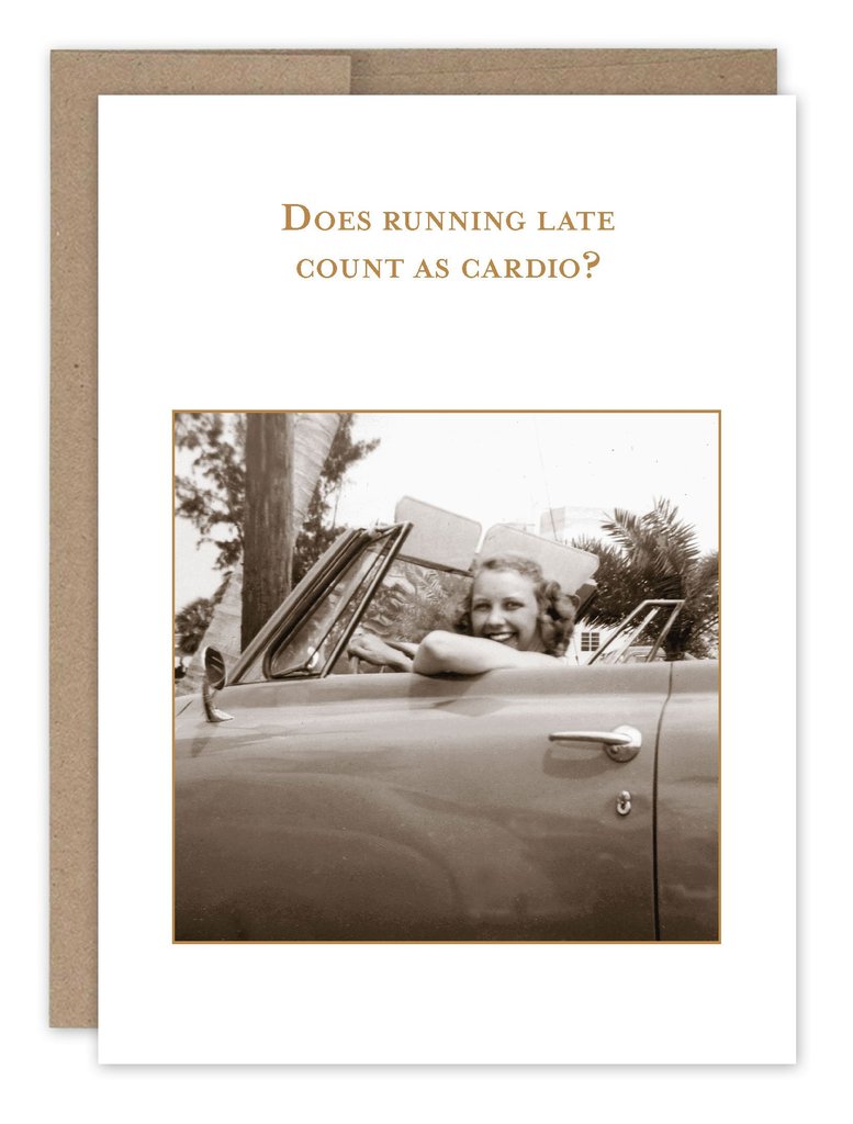 Shannon Martin Belated Card – Running Late