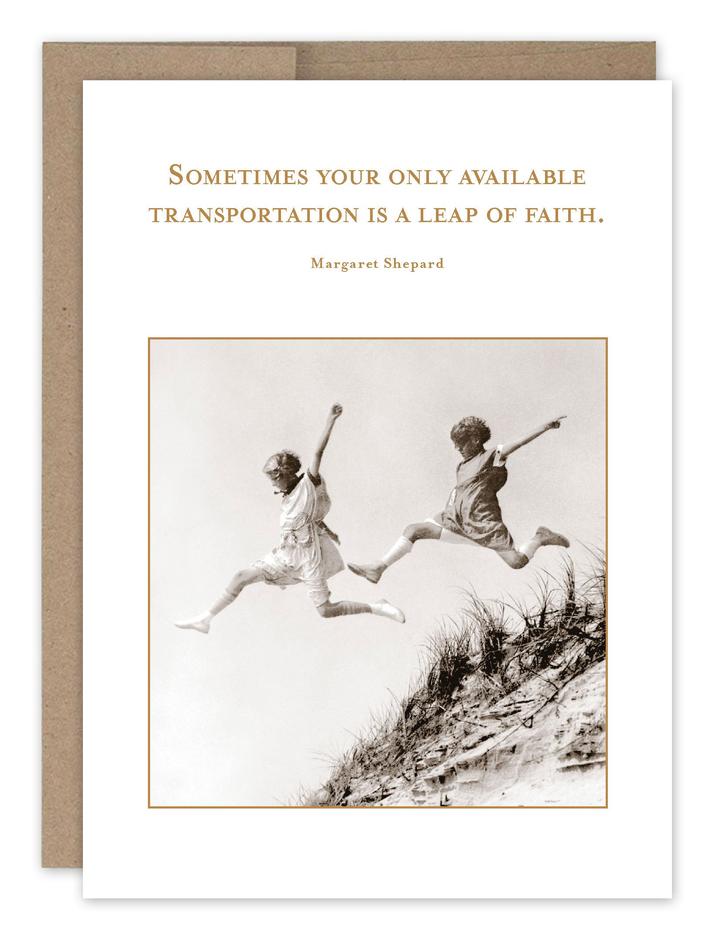 Shannon Martin Card – A Leap of Faith