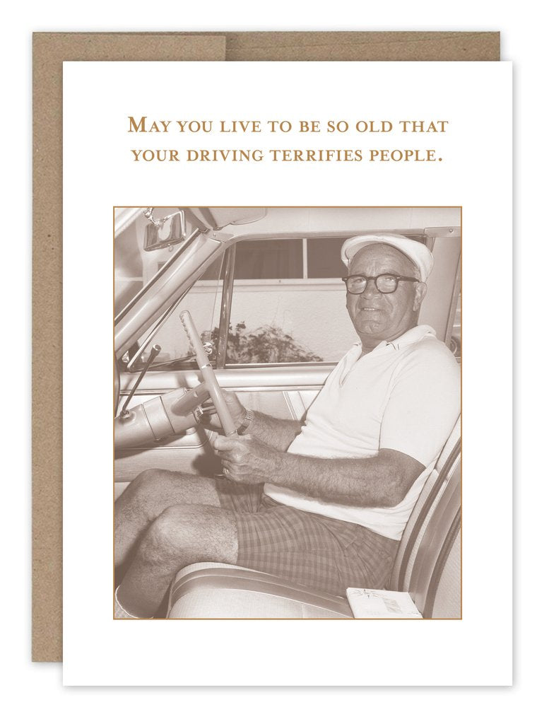 Shannon Martin Birthday Card – Driving