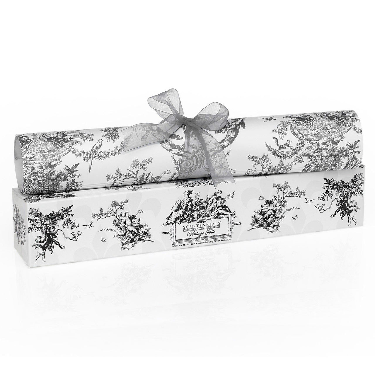 Vintage Toile Scented Drawer Liners – 6 Sheets