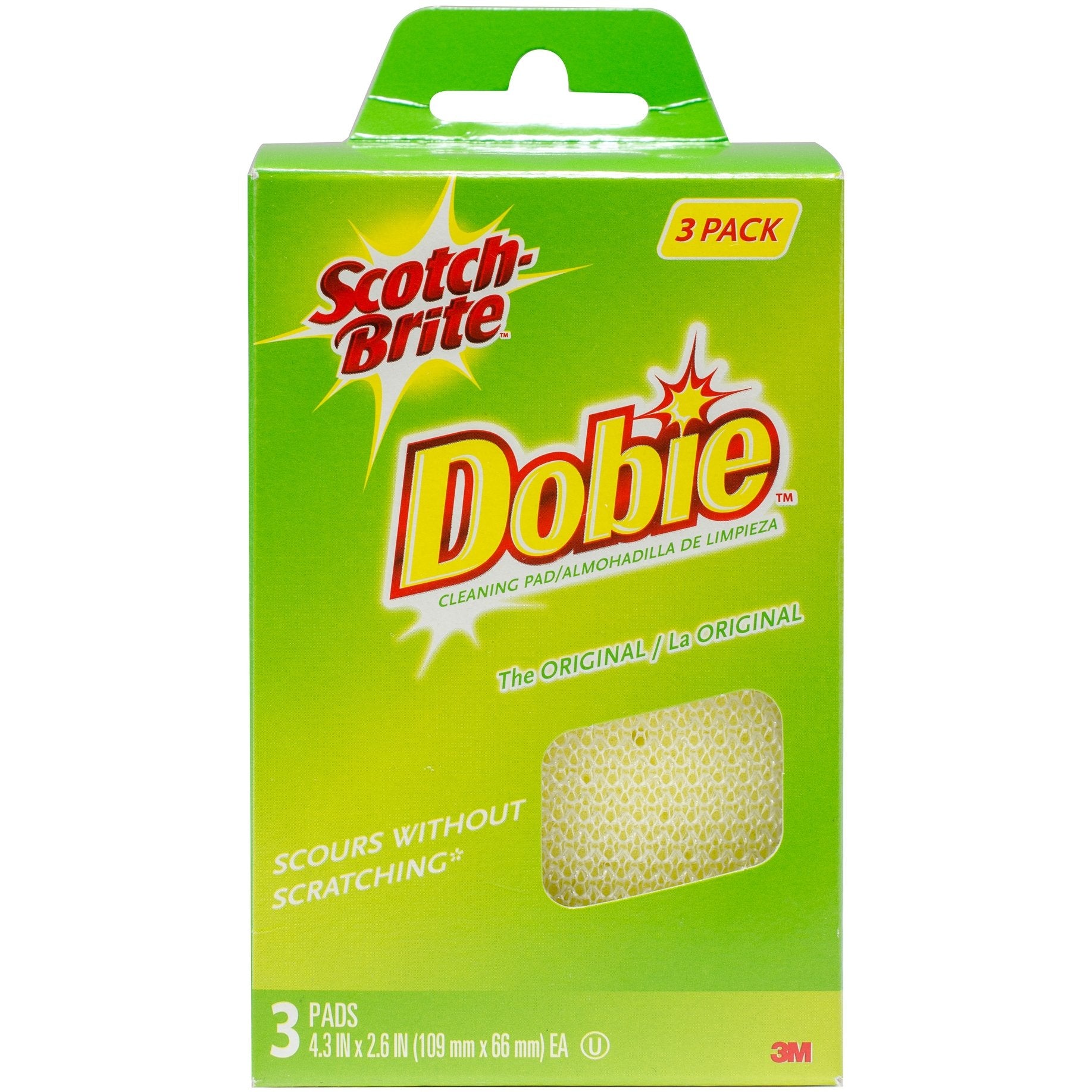 Dobie All-Purpose Cleaning Pads – 3 Pack