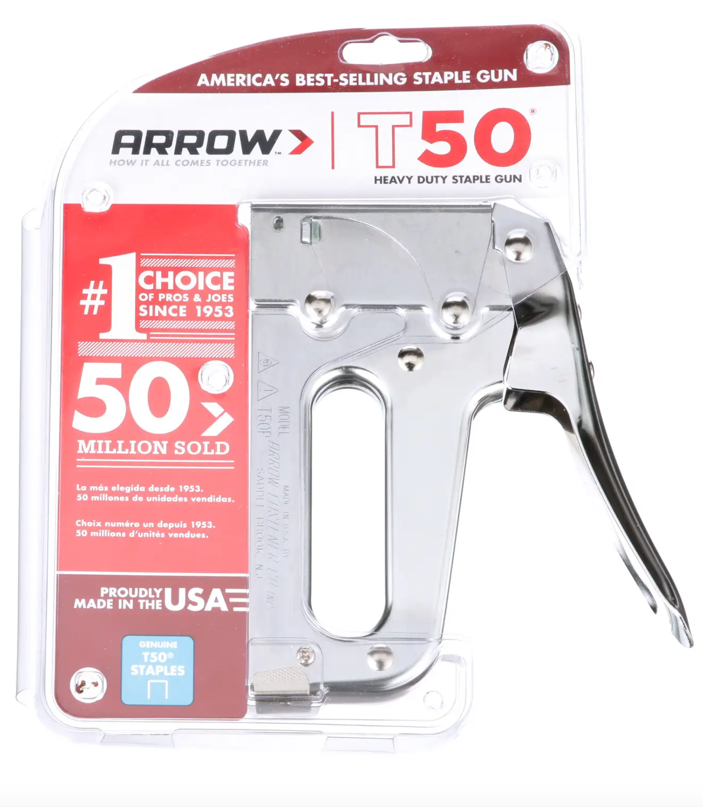 Arrow Heavy-Duty Staple Gun Tacker
