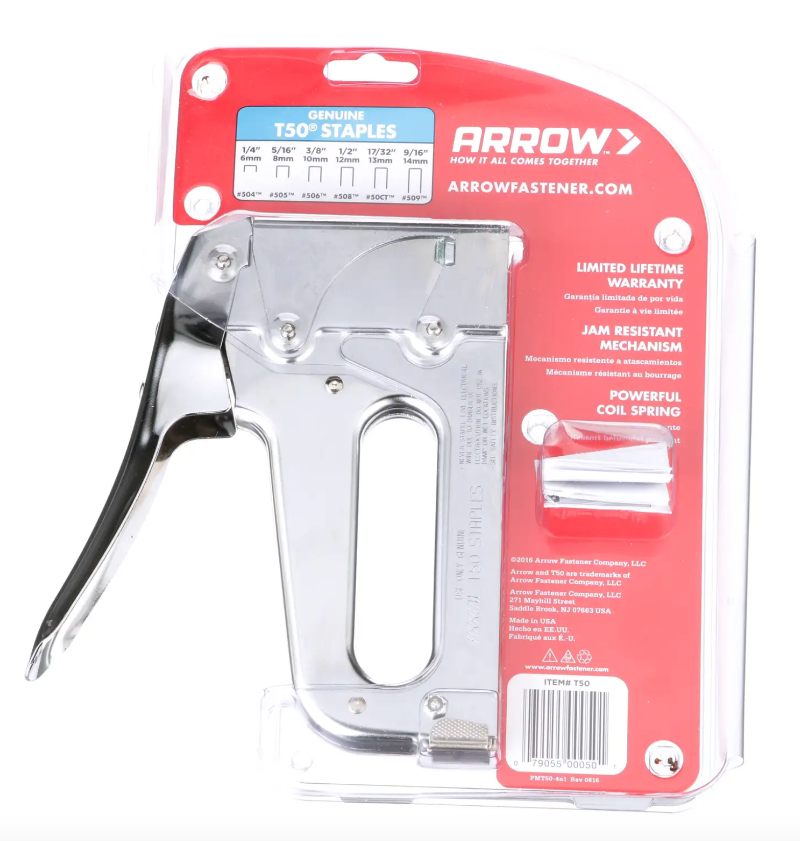 Arrow Heavy-Duty Staple Gun Tacker