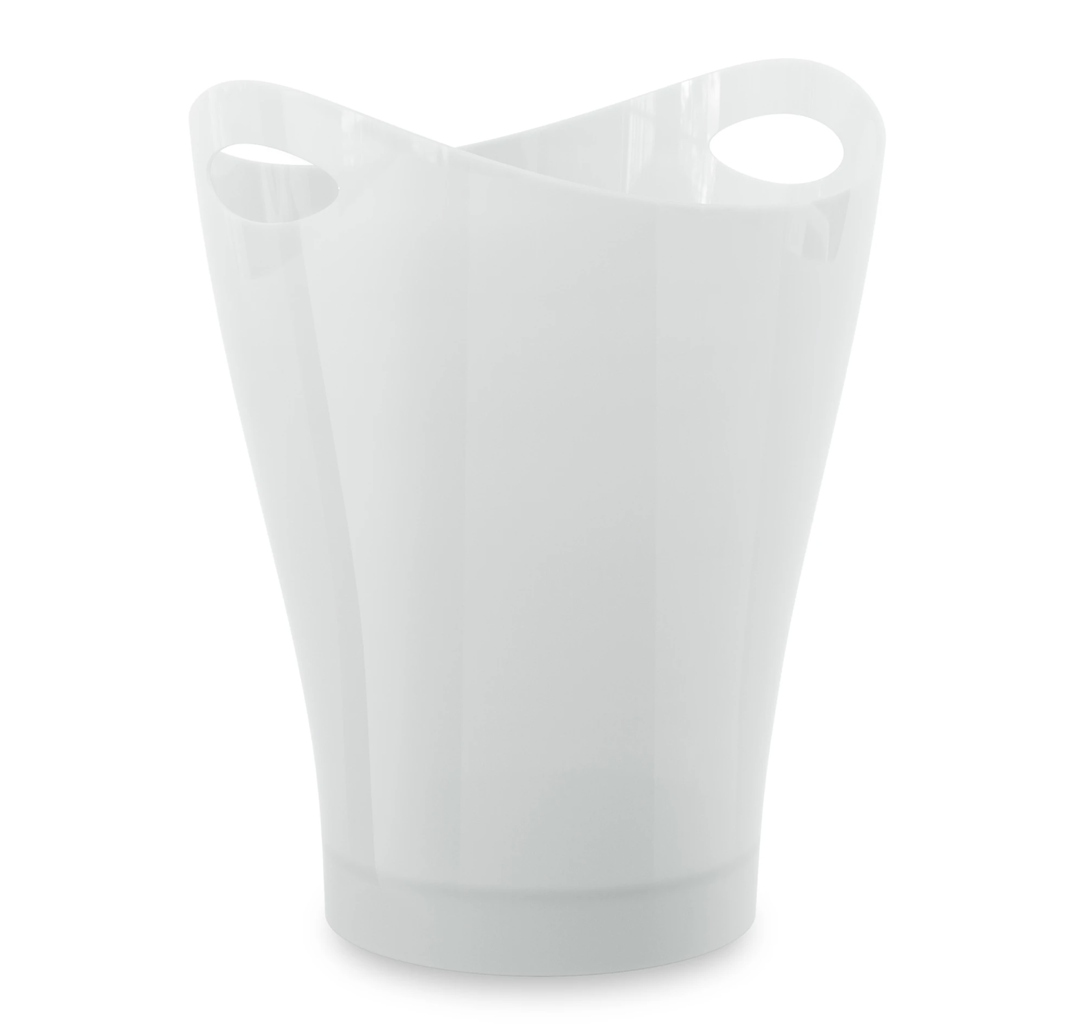 Umbra Garbino Trash Can– White – 2.25 Gallon