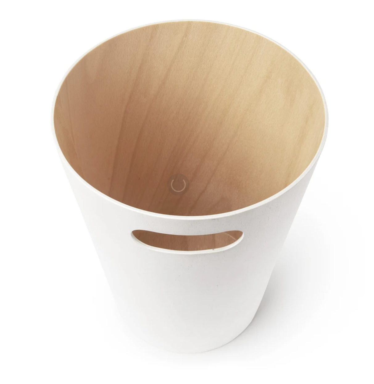 Umbra Woodrow Waste Can – White