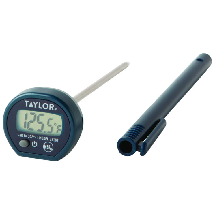 Taylor Digital Instant Read Thermometer – Black