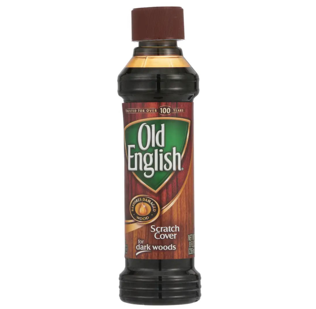 Old English Liquid Scratch Cover For Dark Wood – 8-oz.