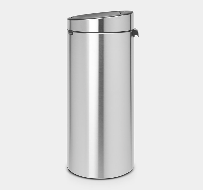 Brabantia Touch Bin Trash Can – Brushed Stainless – 8 Gallon - LOCAL UPPER EAST SIDE DELIVERY ONLY