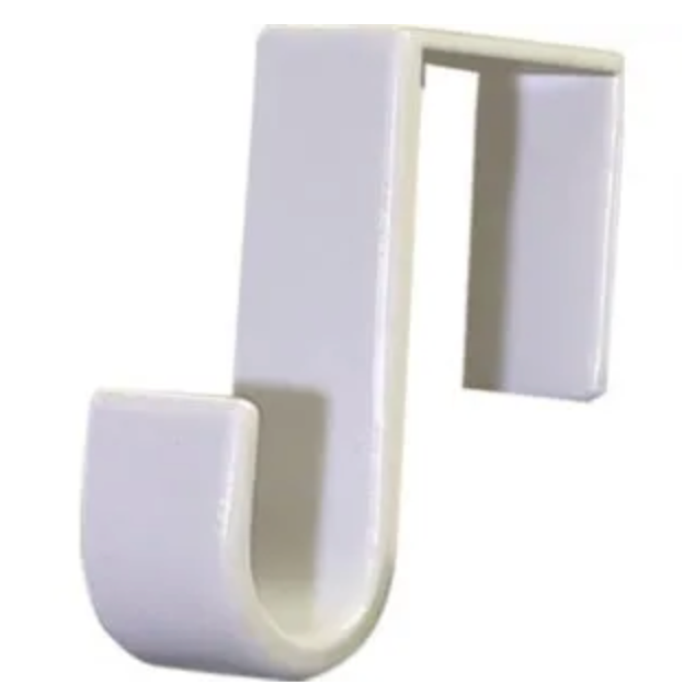 Over-The-Door Hook – White