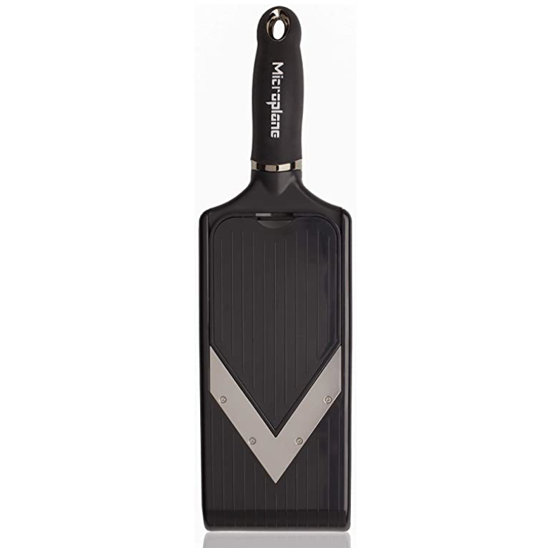 Microplane Adjustable V-Blade Mandoline Food Slicer with Julienne