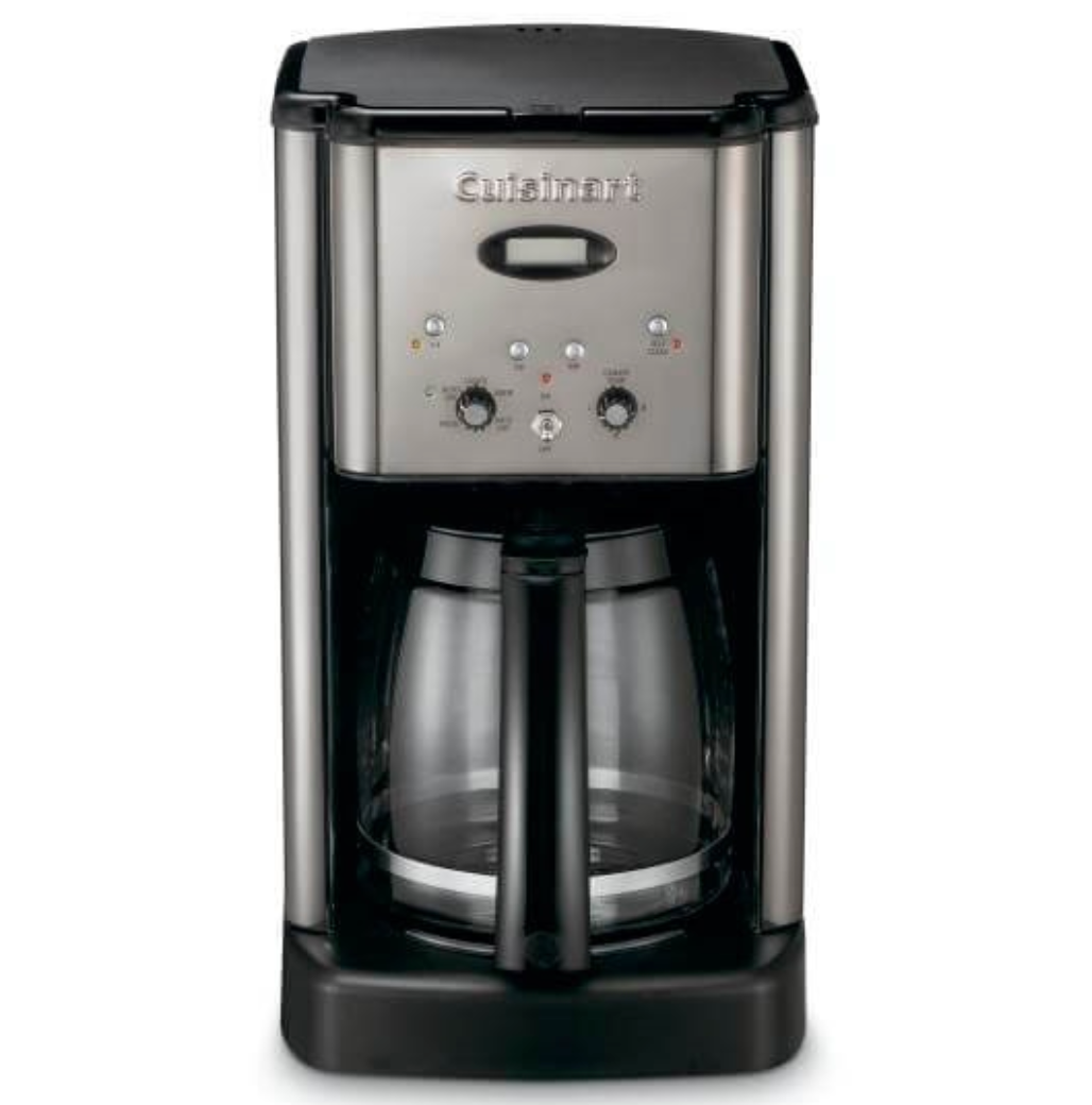 Cuisinart black online stainless coffee maker