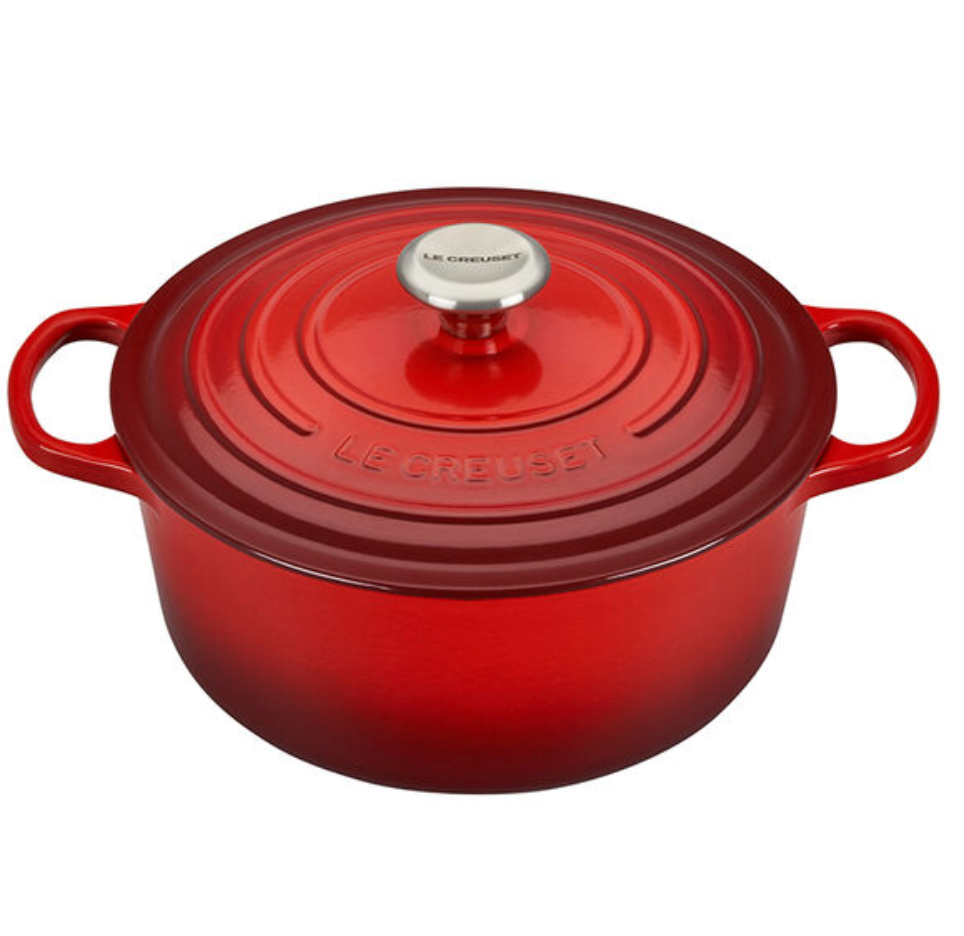 Le Creuset Round Dutch Oven – 5.5 QT – Cerise