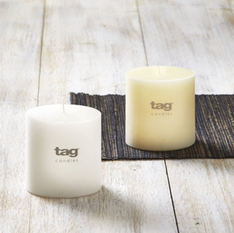 Pillar Candle – 4x4 – White