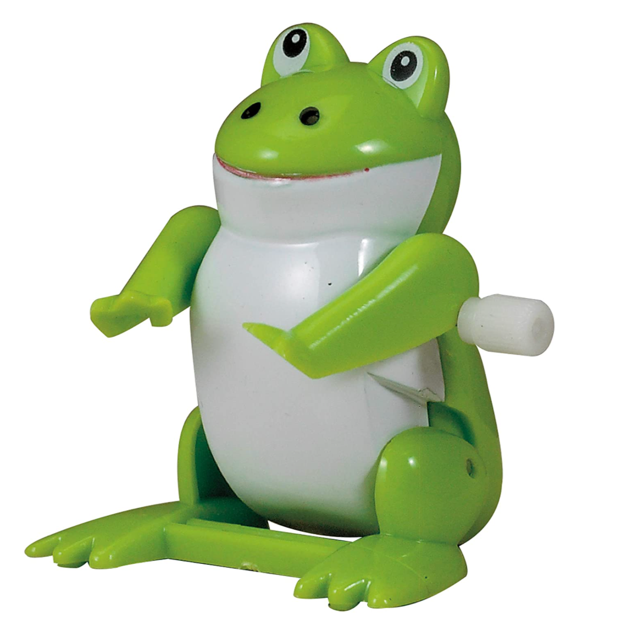 1 Piece of Rubber Frog Toy in Green Color for Kids to Play and Enjoy