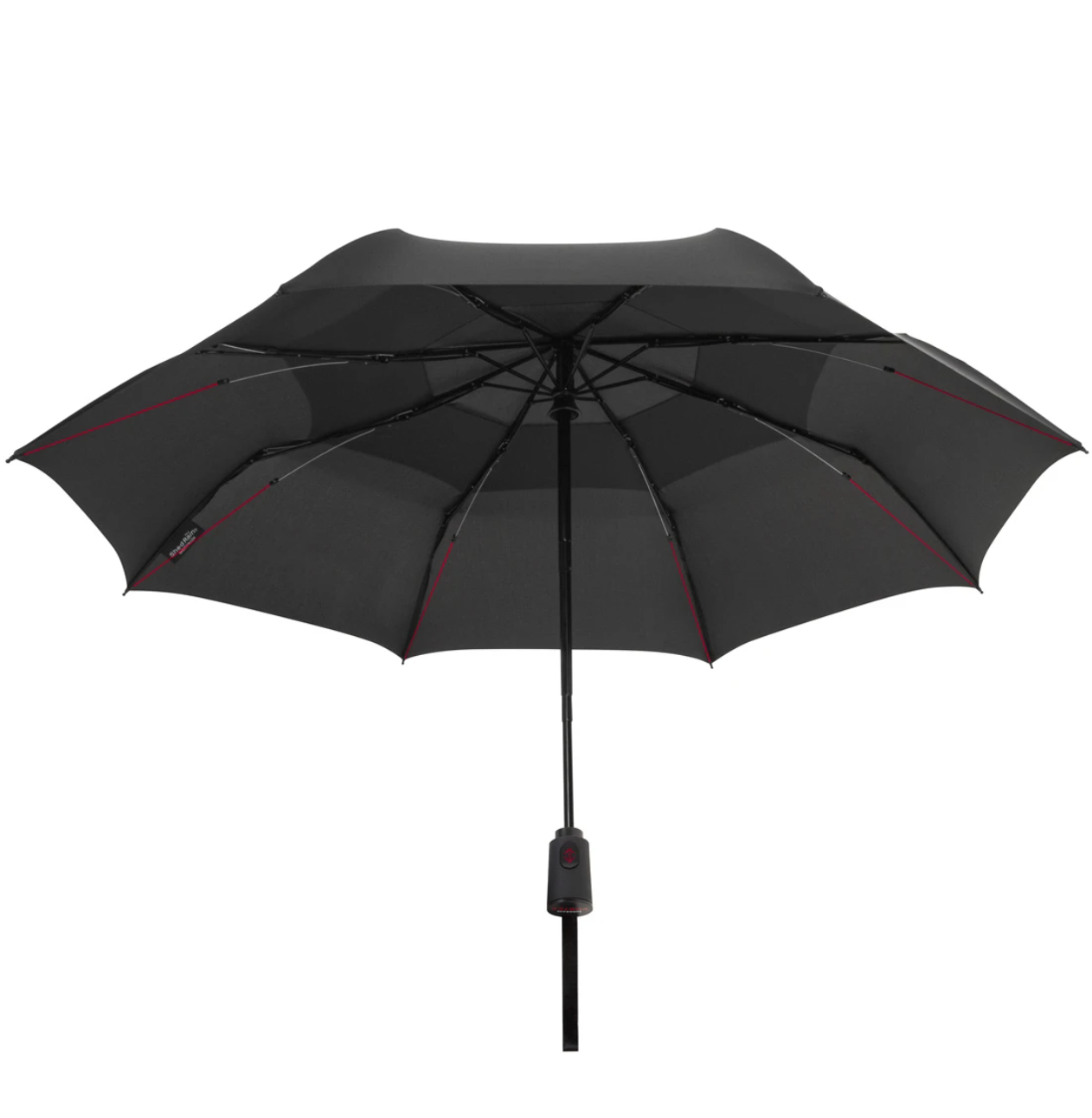 Vortex Vented Auto Open & Close Compact Windproof Umbrella – Black