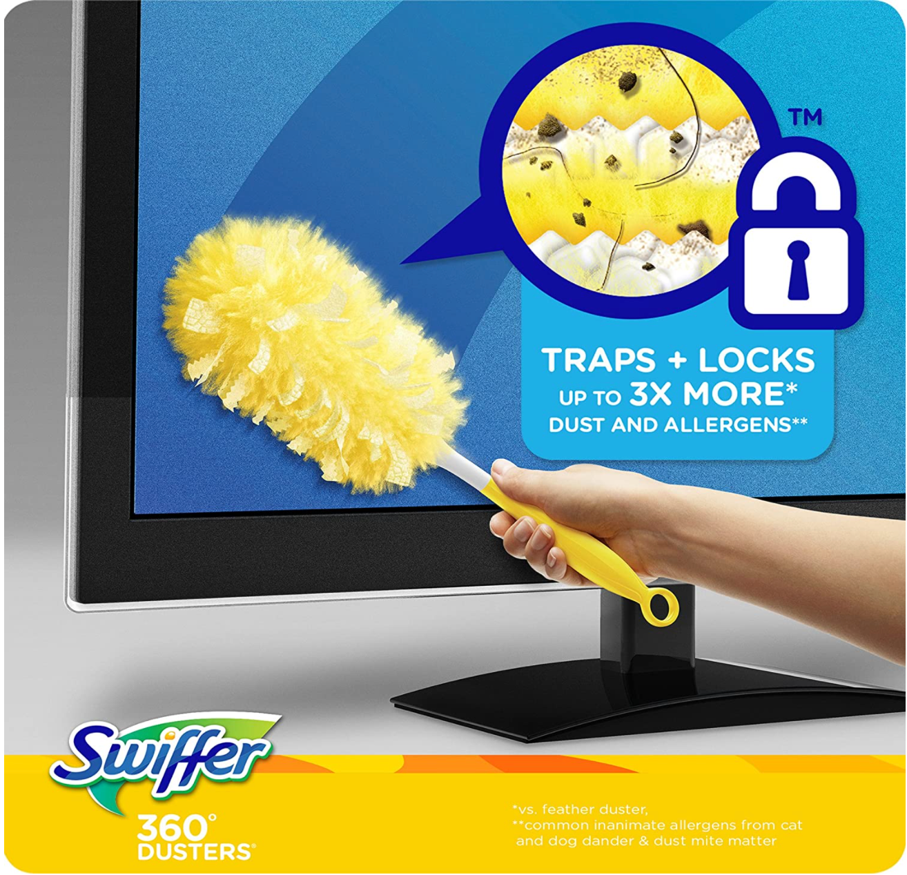 Swiffer Duster 360 Heavy Duty Refills – Pack of 6