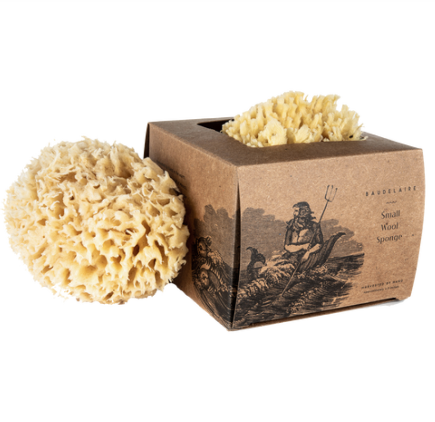 Baudelaire Wool Bath Sponge – 4.5 inch