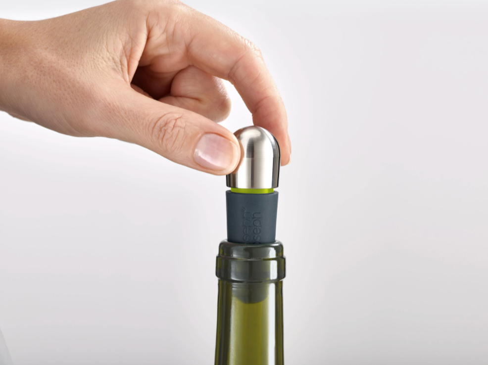 Joseph Joseph BarWise Twist-lock Wine Stoppers – Set of 2