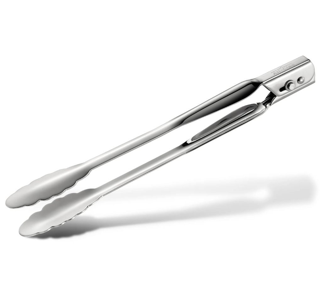 All-Clad Stainless Steel Locking Tongs – 12 inch