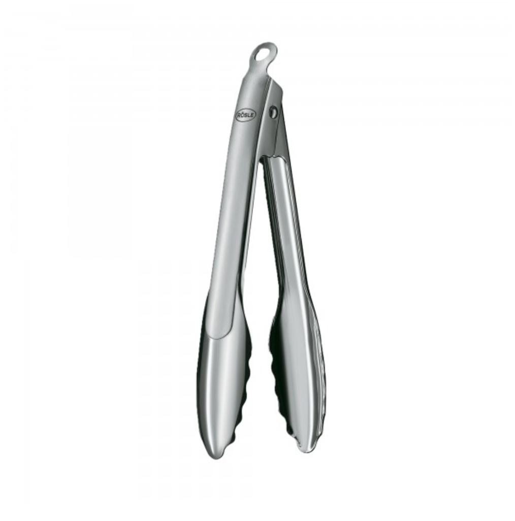 Rosle Stainless Steel Locking Tongs – 9.1"
