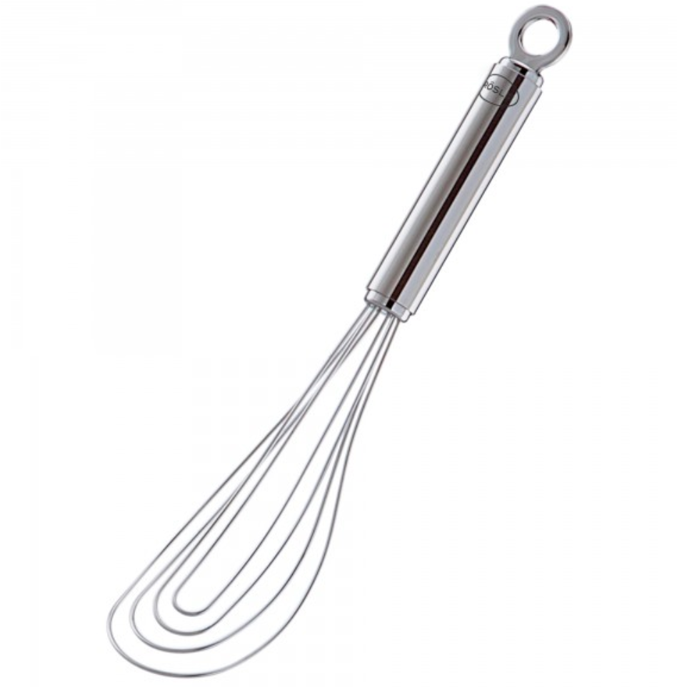 Rosle Stainless Steel Flat Whisk – 10.6"