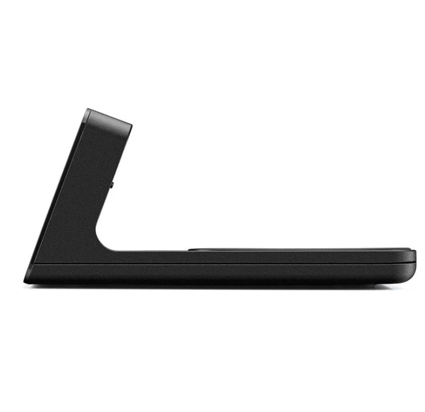 Braun Digital Clock – Wireless Charging Dock - Black