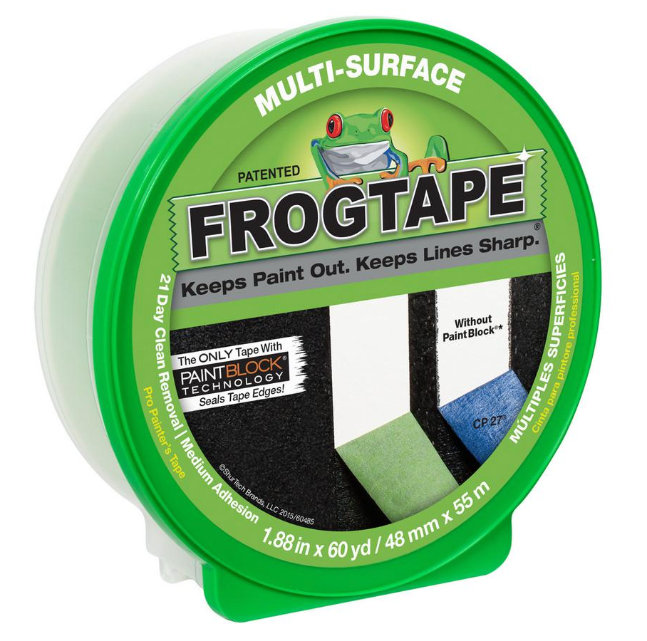 FrogTape Multi-Surface Painter's Tape with PaintBlock – 1.88 in. x 60 yds.
