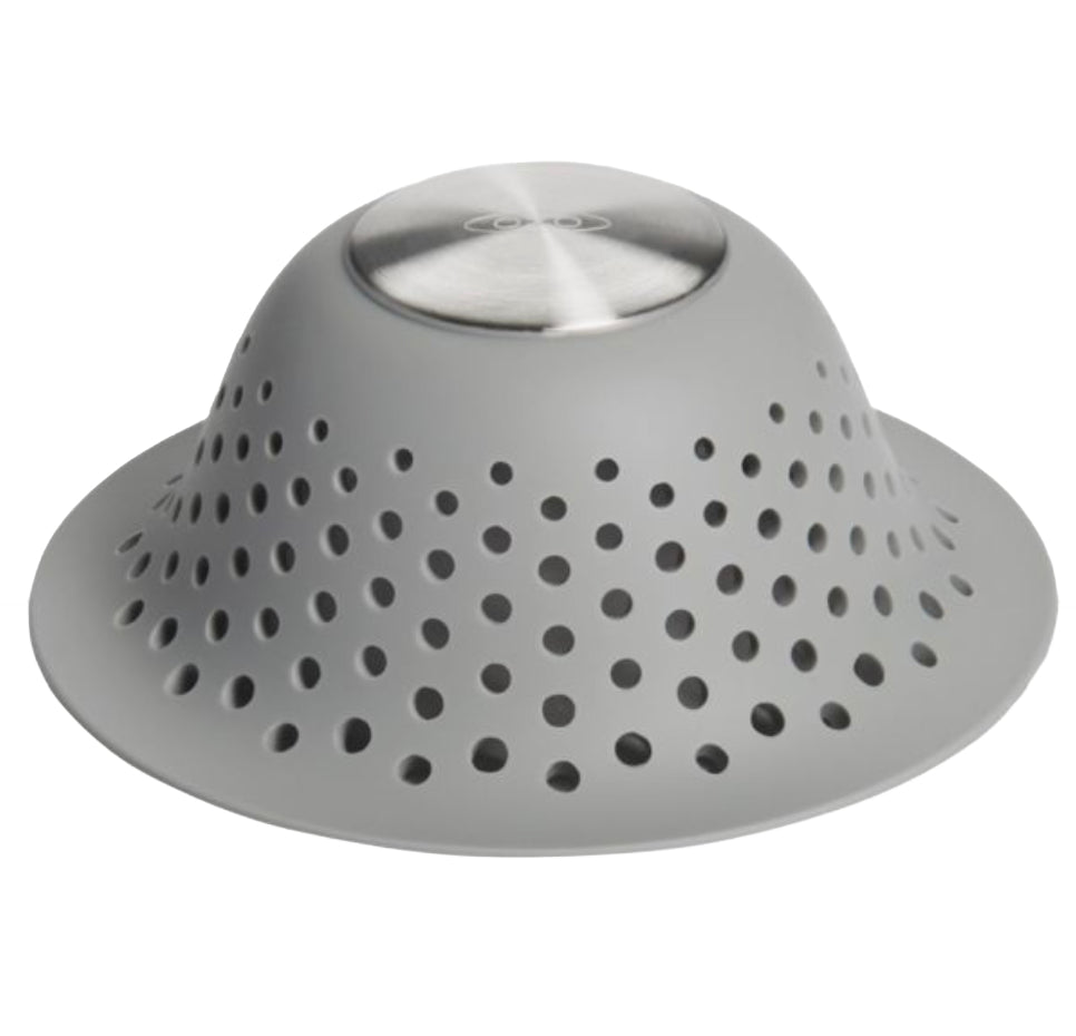 OXO Good Grips 2-in-1 Sink Strainer Stopper & Good Grips Shower Stall Drain  Protector, Stainless
