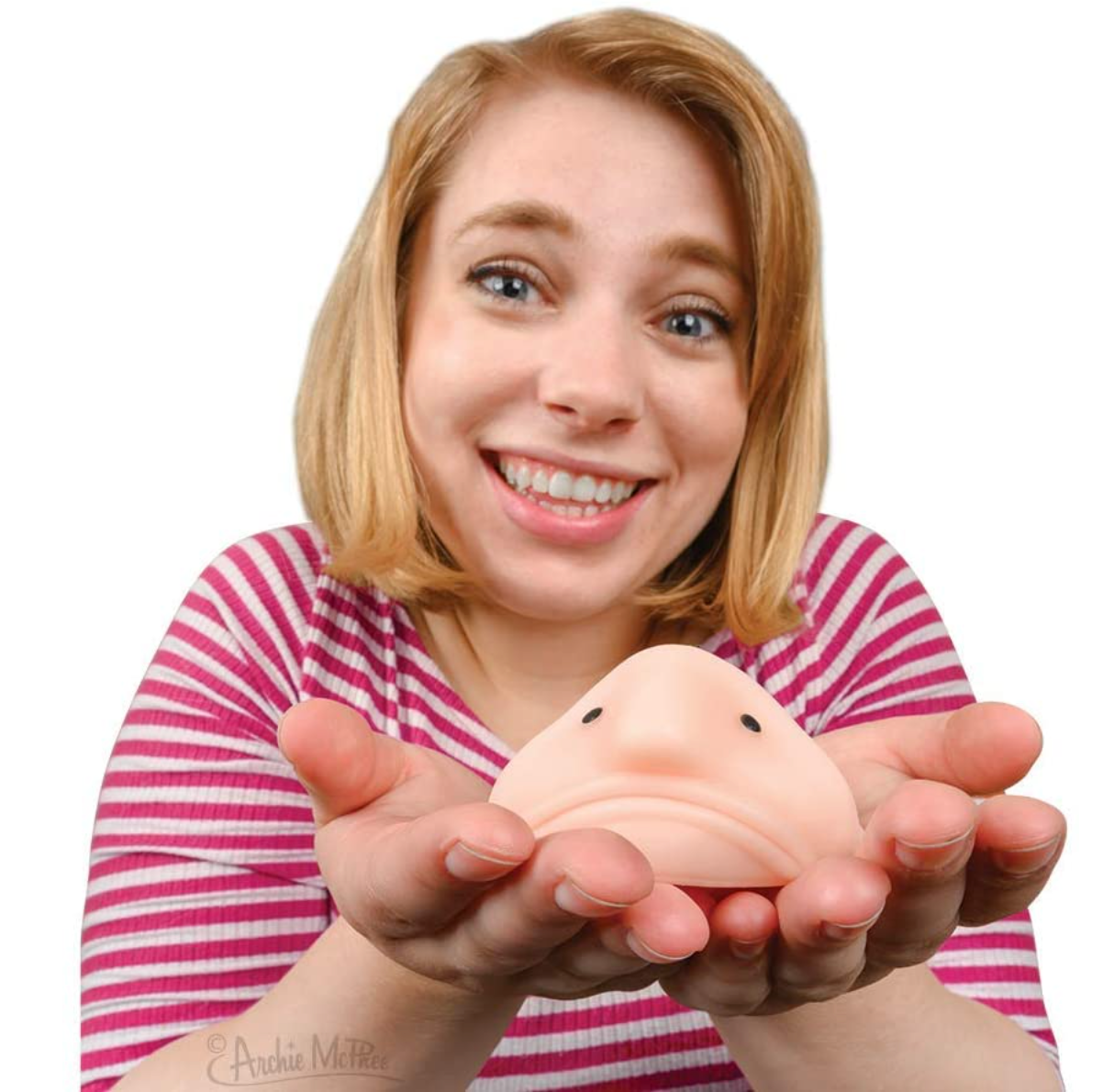 Sunny The Blobfish A Squishy, Stretchy, Sticky Toy – 5" long