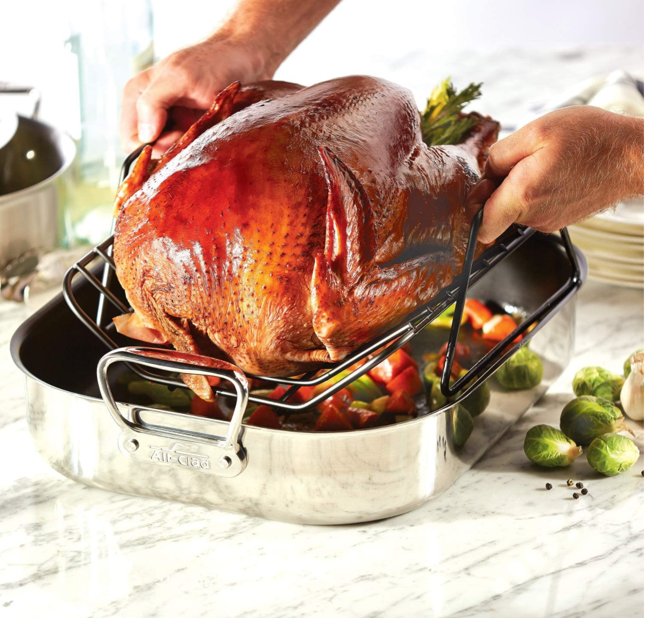 All-Clad Stainless Large Roasting Pan – Non-Stick