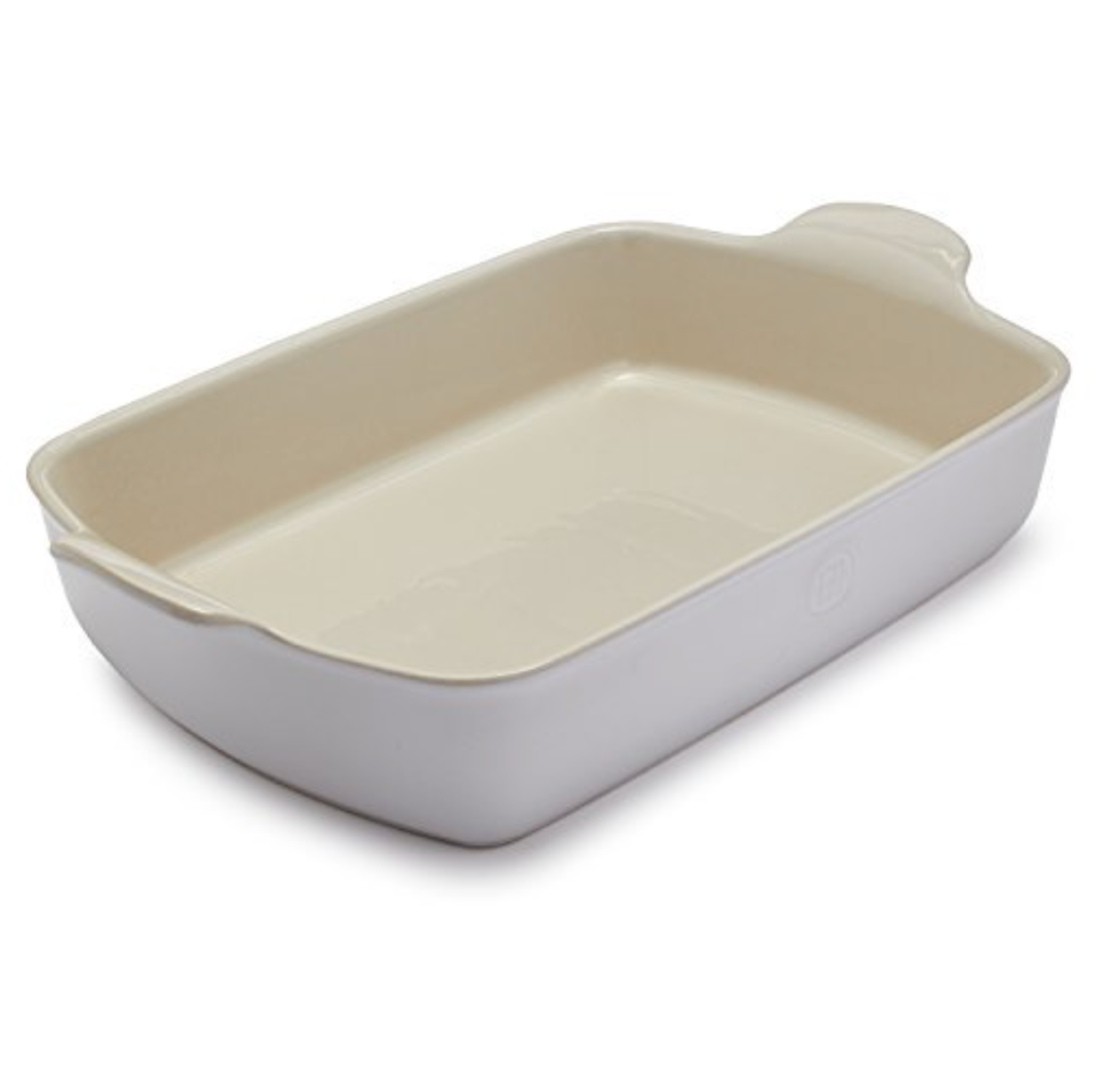 Emile Henry Modern Classics Baking Dish – 4.8qt. – Sugar White