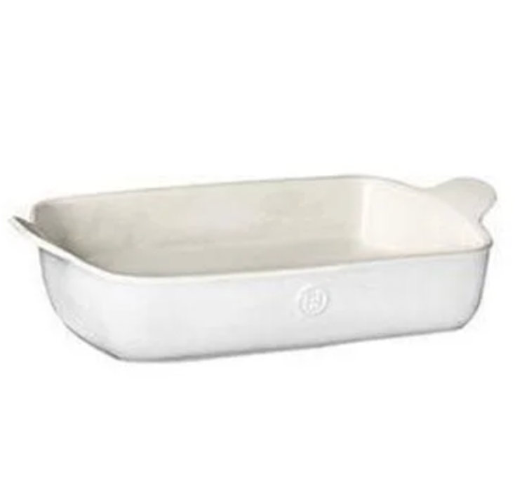 Emile Henry Modern Classics Baking Dish – 3.2qt – Sugar White