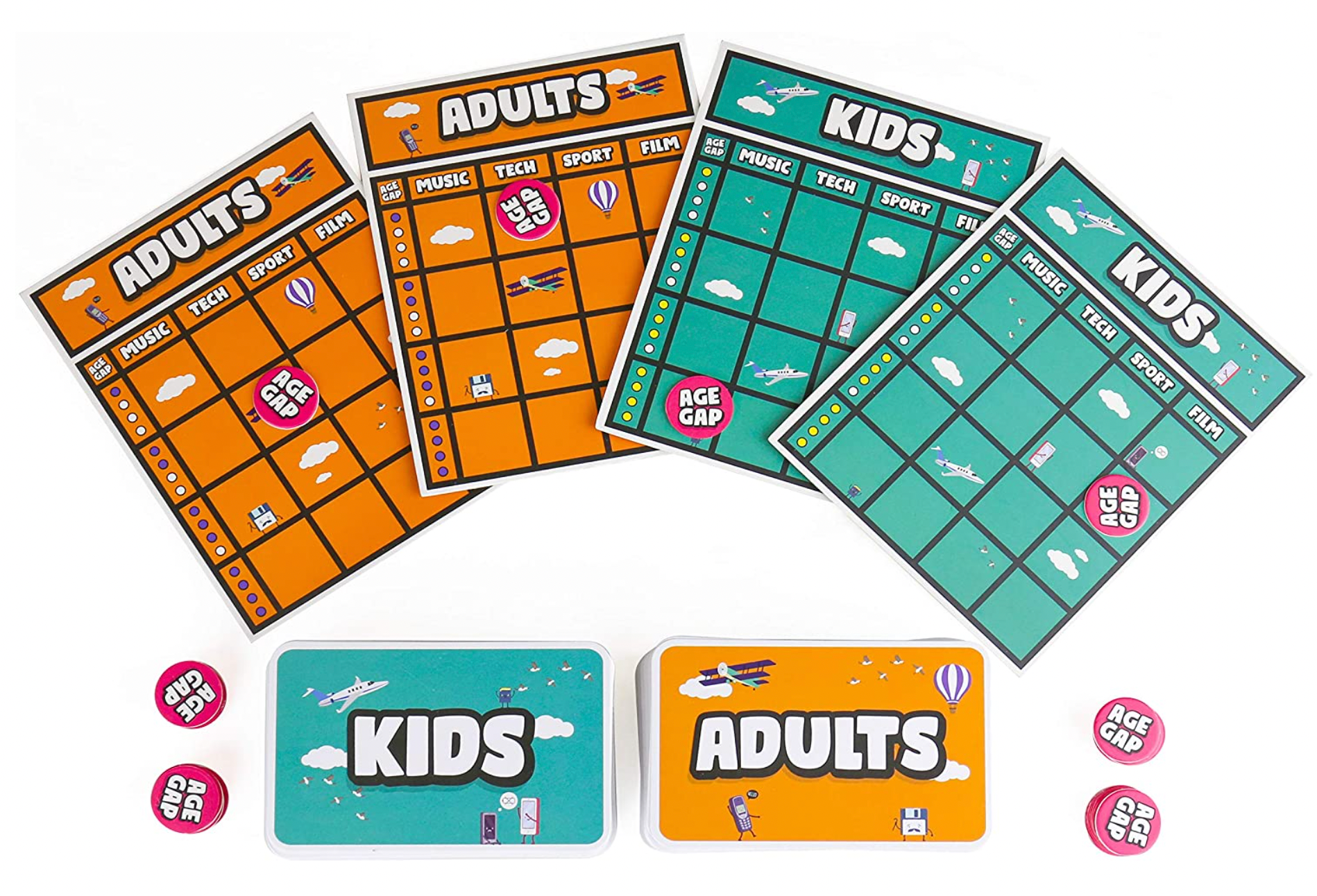 Age Gap – Kids vs Adults Game