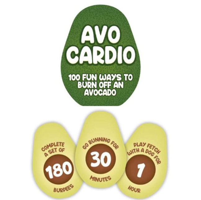 Gift Republic Avo-Cardio Card Game