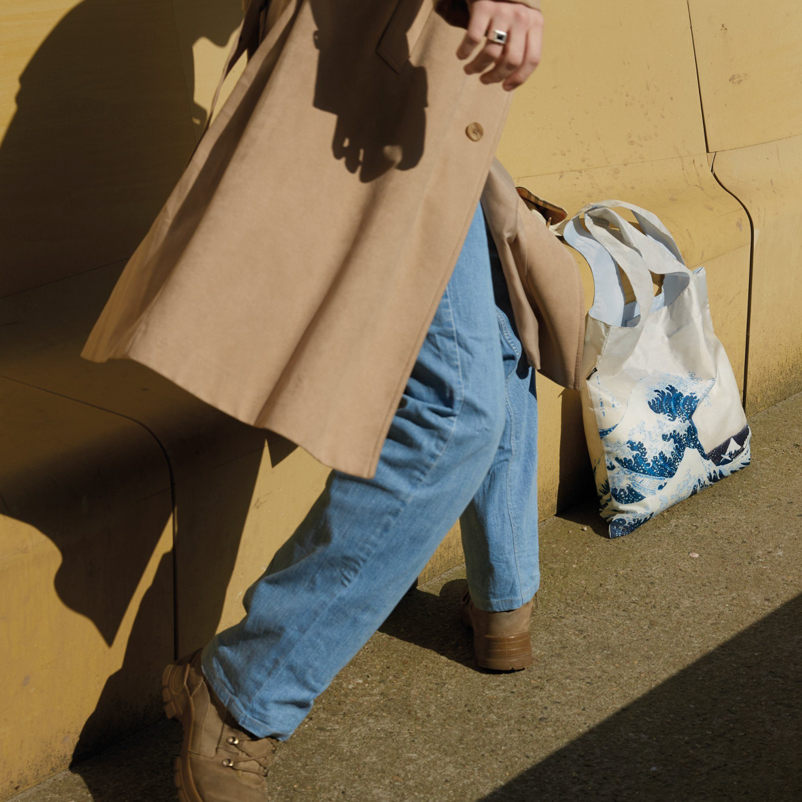 LOQI Reusable Tote Bag – The Great Wave