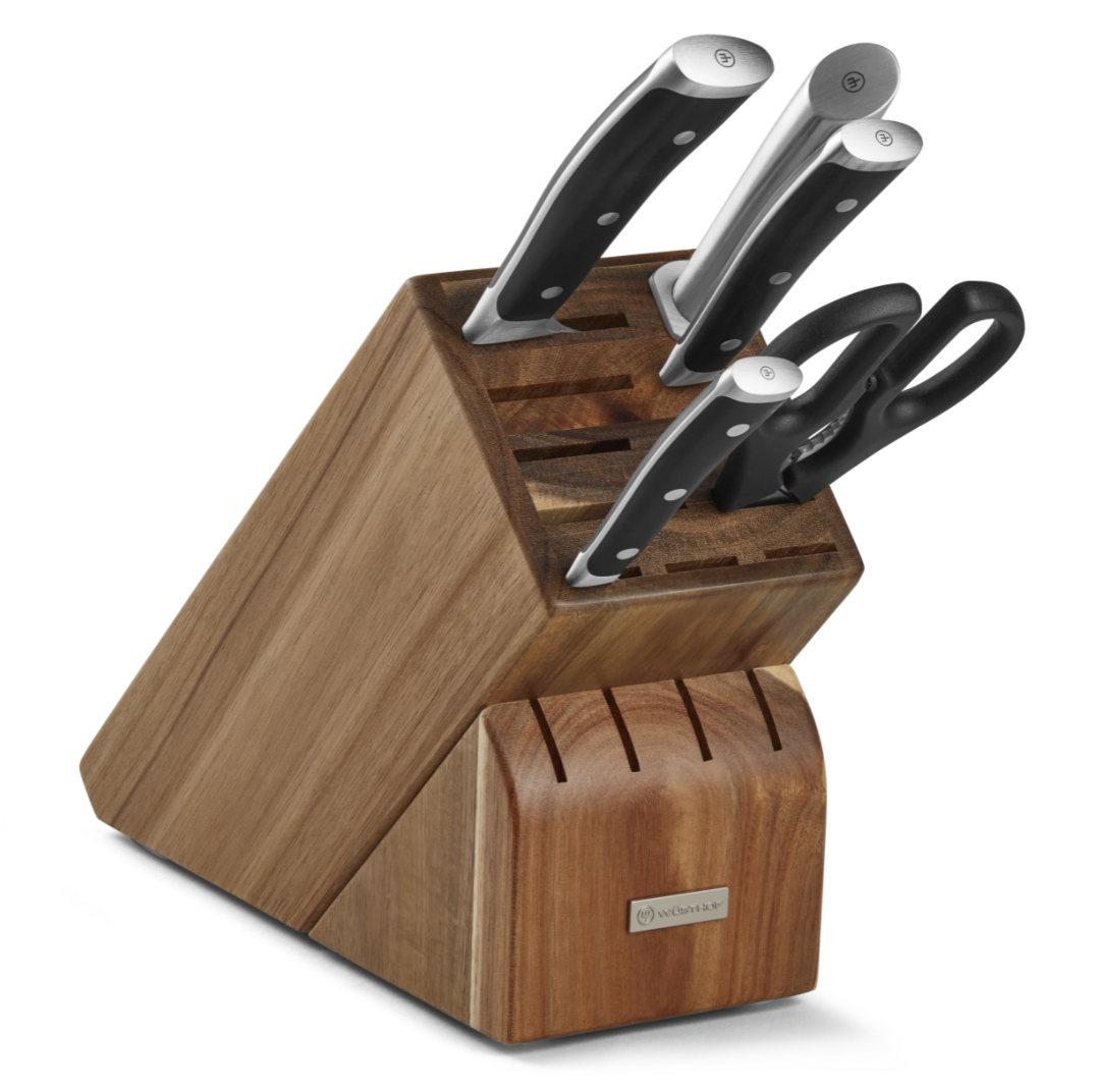 Wusthof Ikon – 6 Piece Knife Block Set