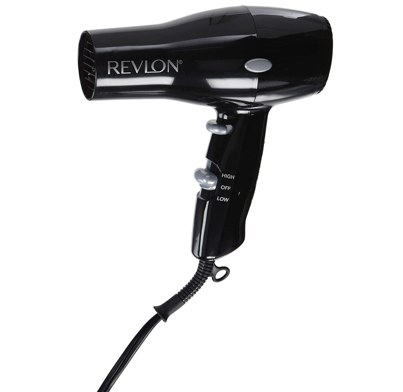 Revlon Essentials Lightweight + Compact Travel Hair Dryer – Black