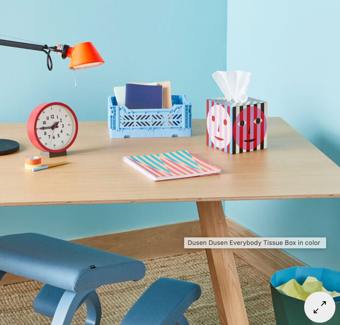Dusen Dusen Everybody Tissue Box Holder – 5.7" x 5.2"