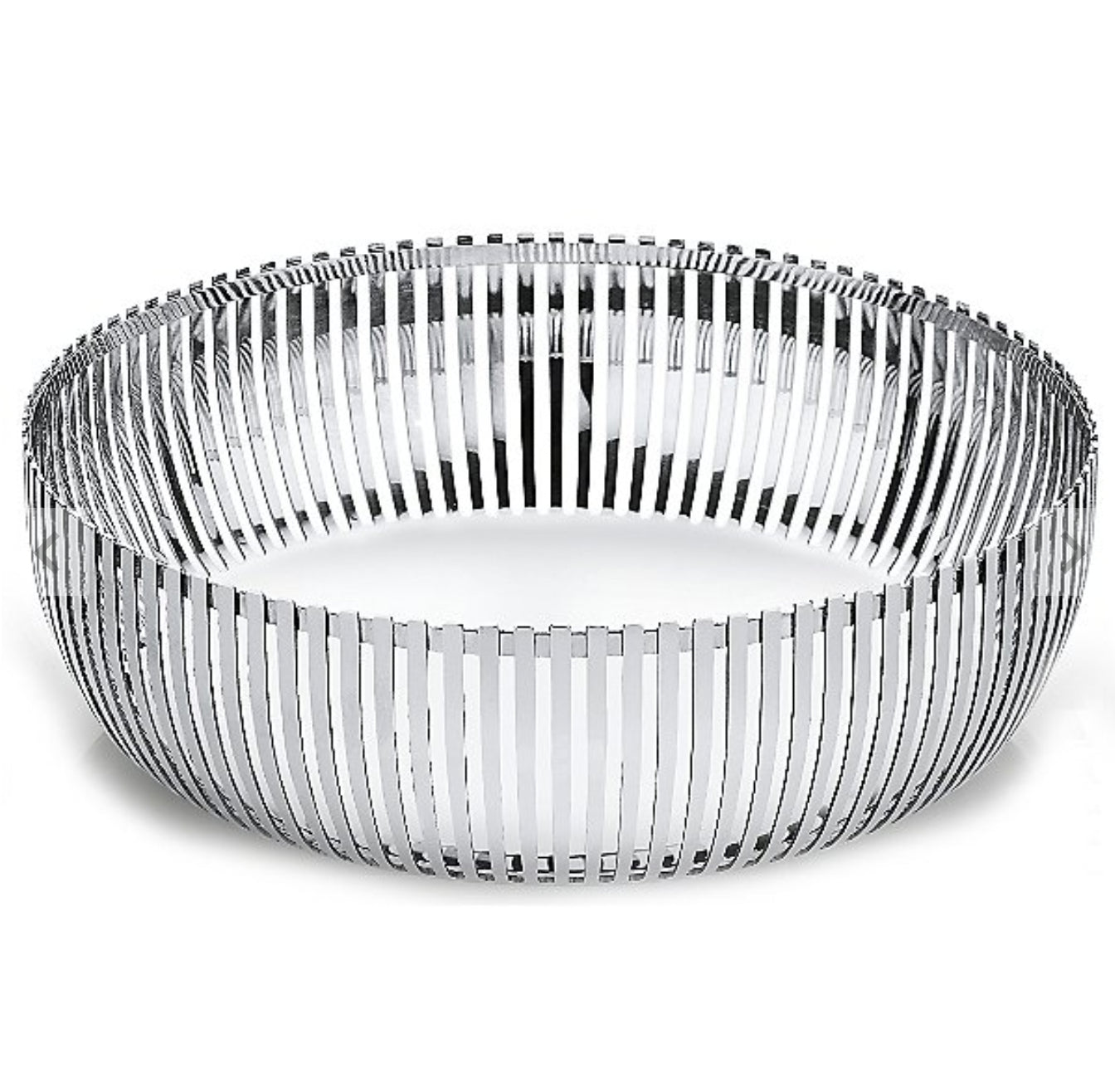 Alessi Charpin Stainless Steel Basket – 8.25" Stainless