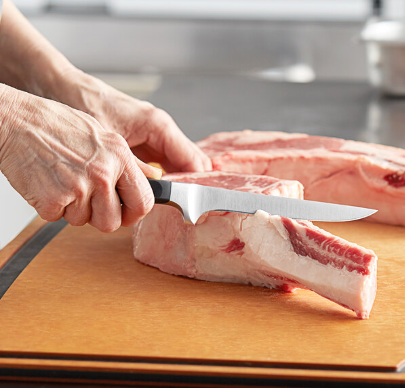 Wüsthof Classic Forged Boning Knife – 5-Inch – Black